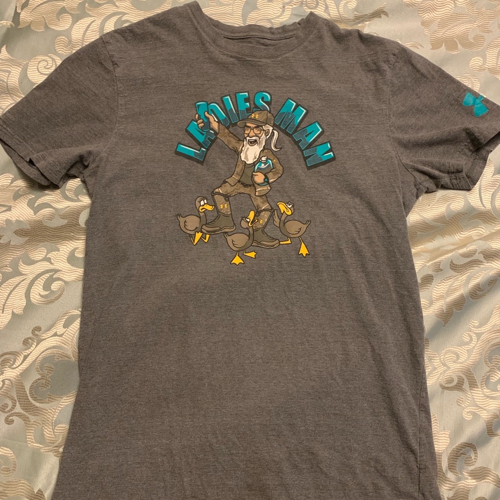 “Ladies Man” Under Armour t-shirt.